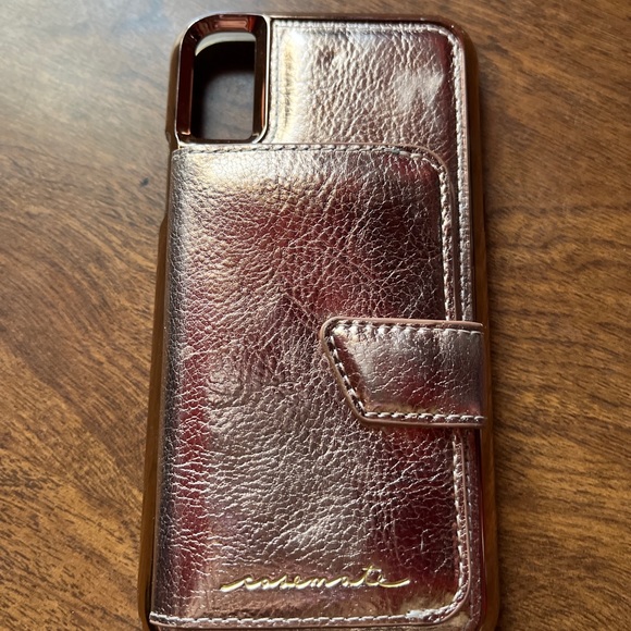 iPhone 10 wallet case with mirror - Picture 2 of 2